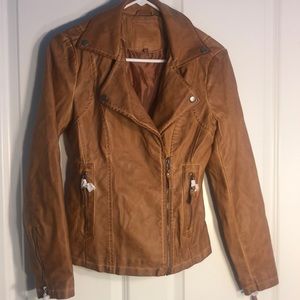Max Studio faux leather jacket